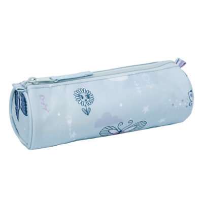 Round Pencil Case – Butterflies