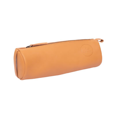 Leather Pencil Case Cognac