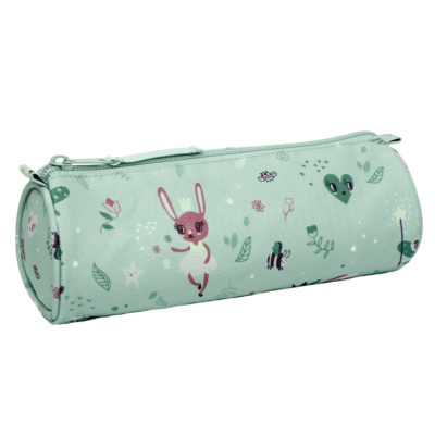 Round Pencil Case – Fantasy animal