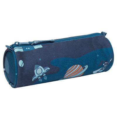 Round Pencil Case – Superhero