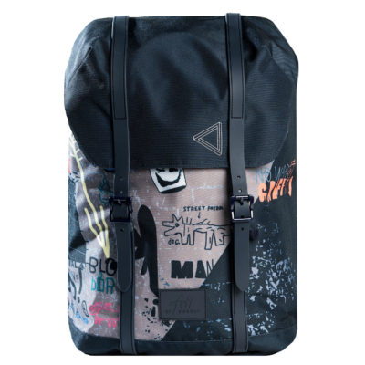 Skolesekk foran - Grafitti - Frii of Norway 2021